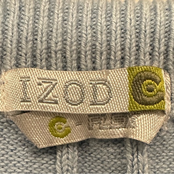 Izod C Flex Classic Cableknit Sweater Size Large - Picture 4 of 6